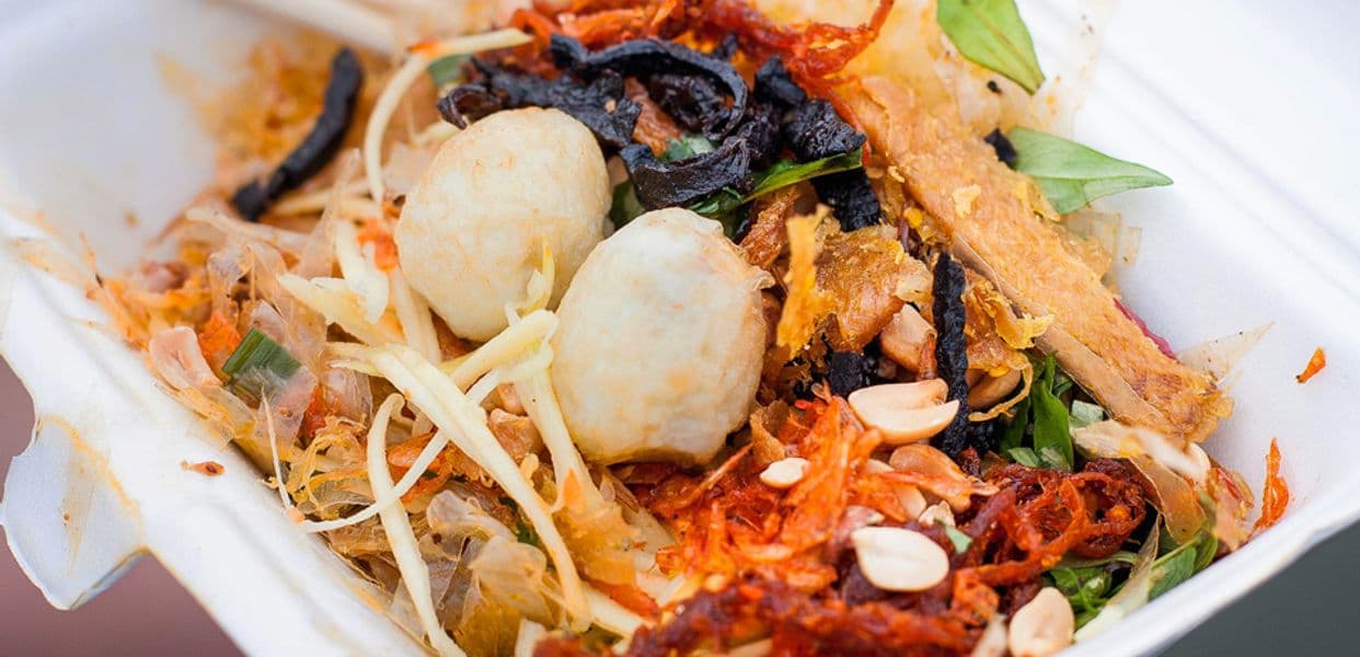 Hình ảnh Bánh Tráng Trộn & Há Cảo Hấp - Vạn Kiếp