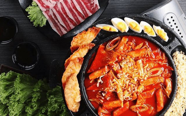 Hình ảnh Góc Bếp Nhà Mýt - Set Lẩu Tokbokki Hàn Quốc Tự Nấu