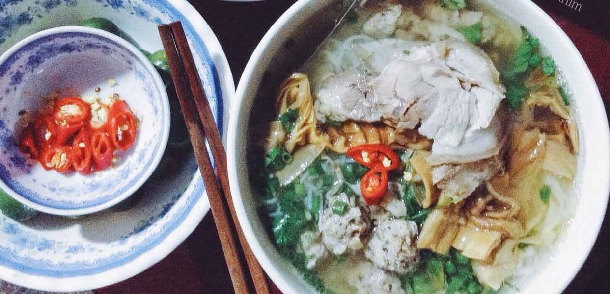 Hình ảnh Bún Sườn Mọc Thịt - Hàng Chiếu