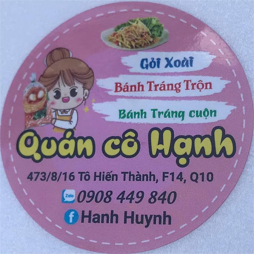 Hình ảnh Bánh Tráng Trộn Cô Hạnh - Tô Hiến Thành