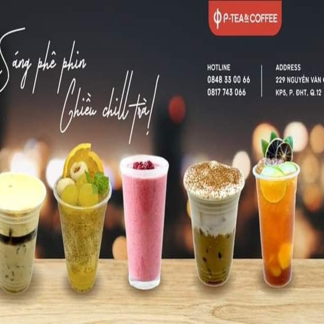Hình ảnh P-Tea & Coffee - Cà Phê Muối & Trà Sữa Đậm Vị - Nguyễn Văn Quá