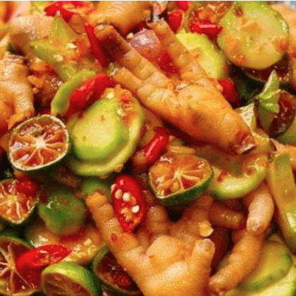 Hình ảnh Satofood - Bánh Mì Muối Ớt & Chân Gà Sốt Thái - Phùng Khoang