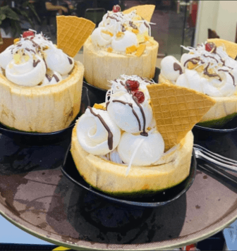 Hình ảnh Kem Dừa Mã Lai - Tea & Coffee - Lê Lai