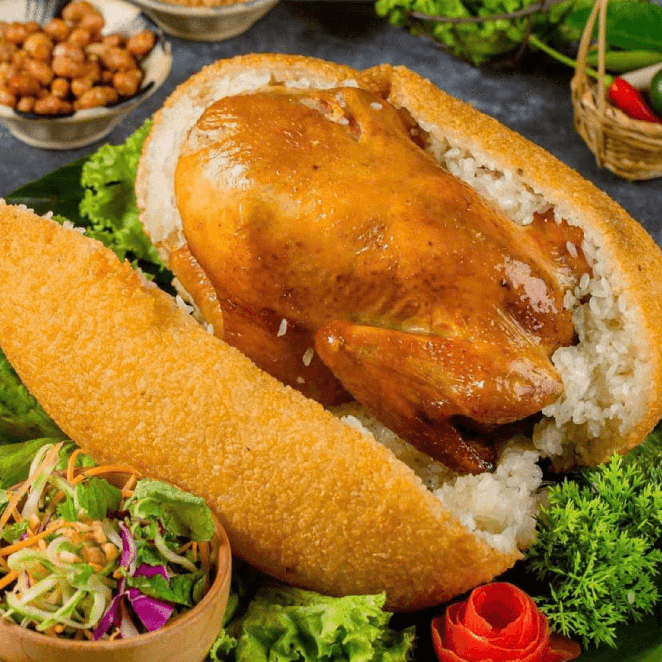 Hình ảnh Gà Tươi Bình Minh - Bờ Sông Sét