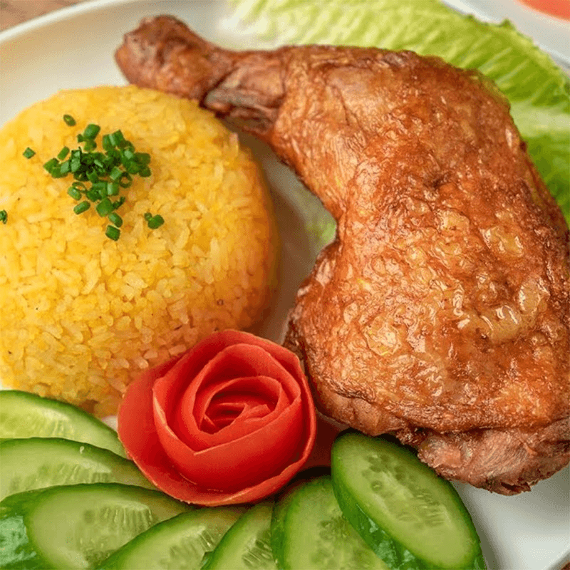 Hình ảnh Cơm Gà Xối Mỡ Hương Ký 10 - Vườn Lài