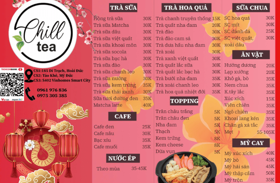 Hình ảnh Chill Tea - Trà Sữa & Đồ Ăn Vặt - Vinhomes Smart City