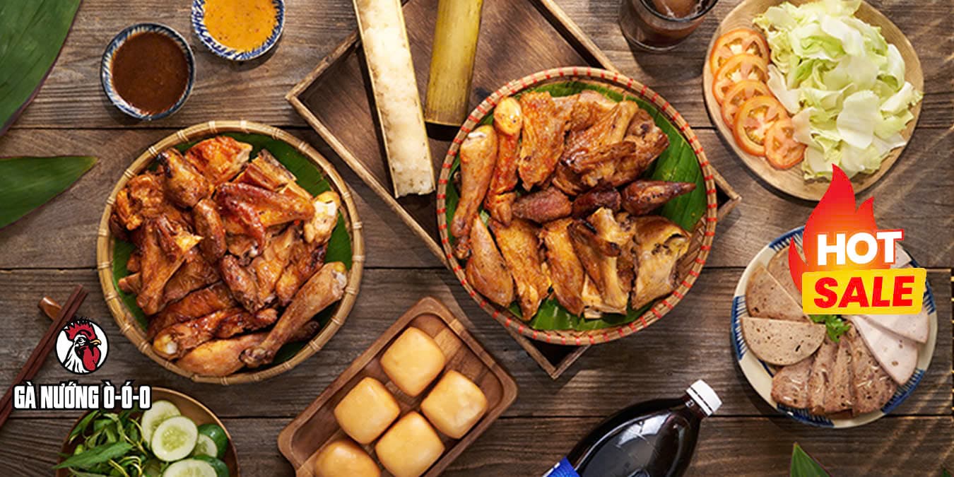 Hình ảnh Gà nướng Ò Ó O - Gà Nướng Nhiều Vị - Cộng Hòa