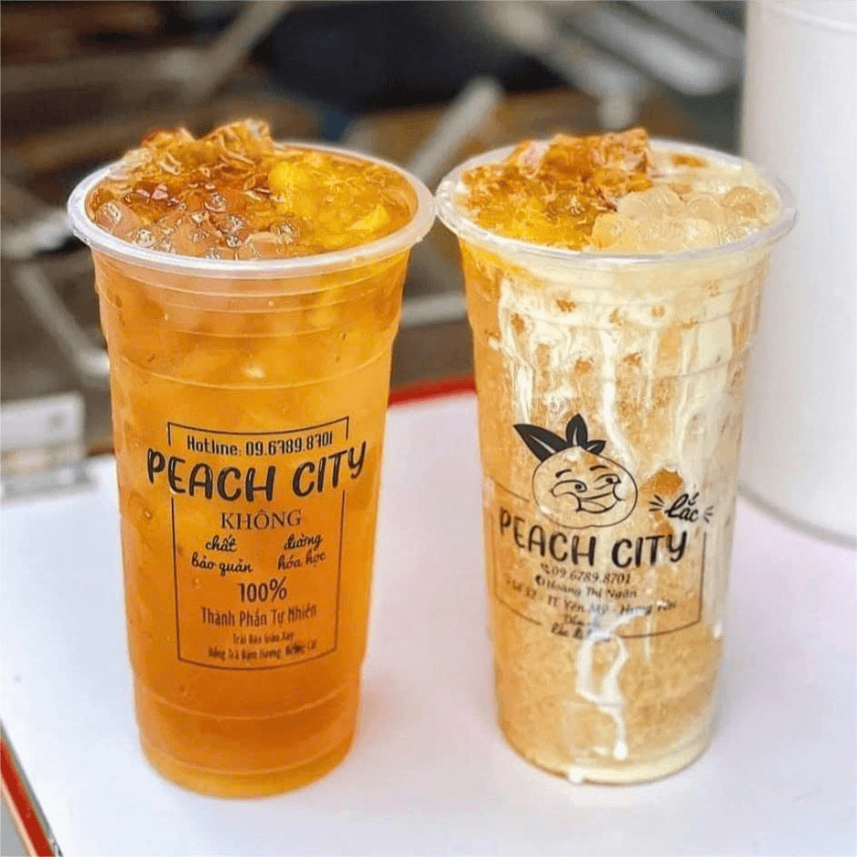Hình ảnh Peach City 219 Ngọc Lâm - Trà Đào Dầm, Trà Sữa & Đồ Ăn Vặt - 219 Ngọc Lâm