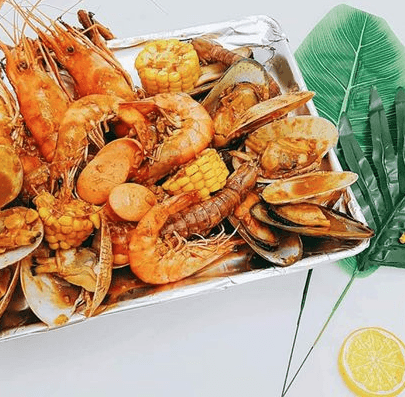Hình ảnh Xô - Hải Sản Sốt Cajun - Huỳnh Văn Bánh