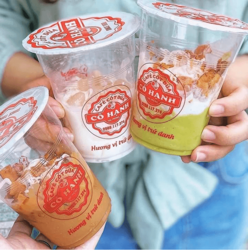 Hình ảnh Cafe Cốt Dừa Cô Hạnh - Quan Nhân