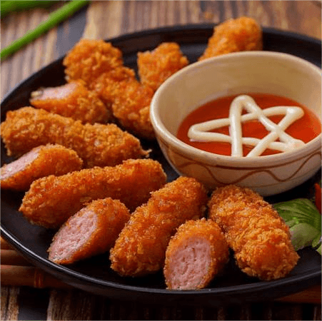 Hình ảnh Bé Mina Food - Nem Chua Rán, Bánh Gà & Xiên Ăn Vặt - Hoa Lâm