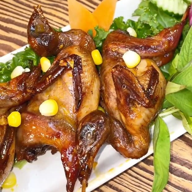 Hình ảnh Chim Cút Chiên Bơ - Minh Phụng