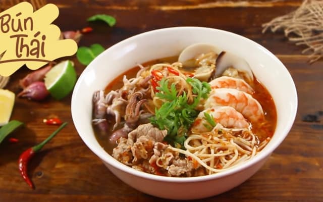 Hình ảnh Bún Thái Chú Hải - Bún Hải Sản Bò & Cá - Dịch Vọng Hậu