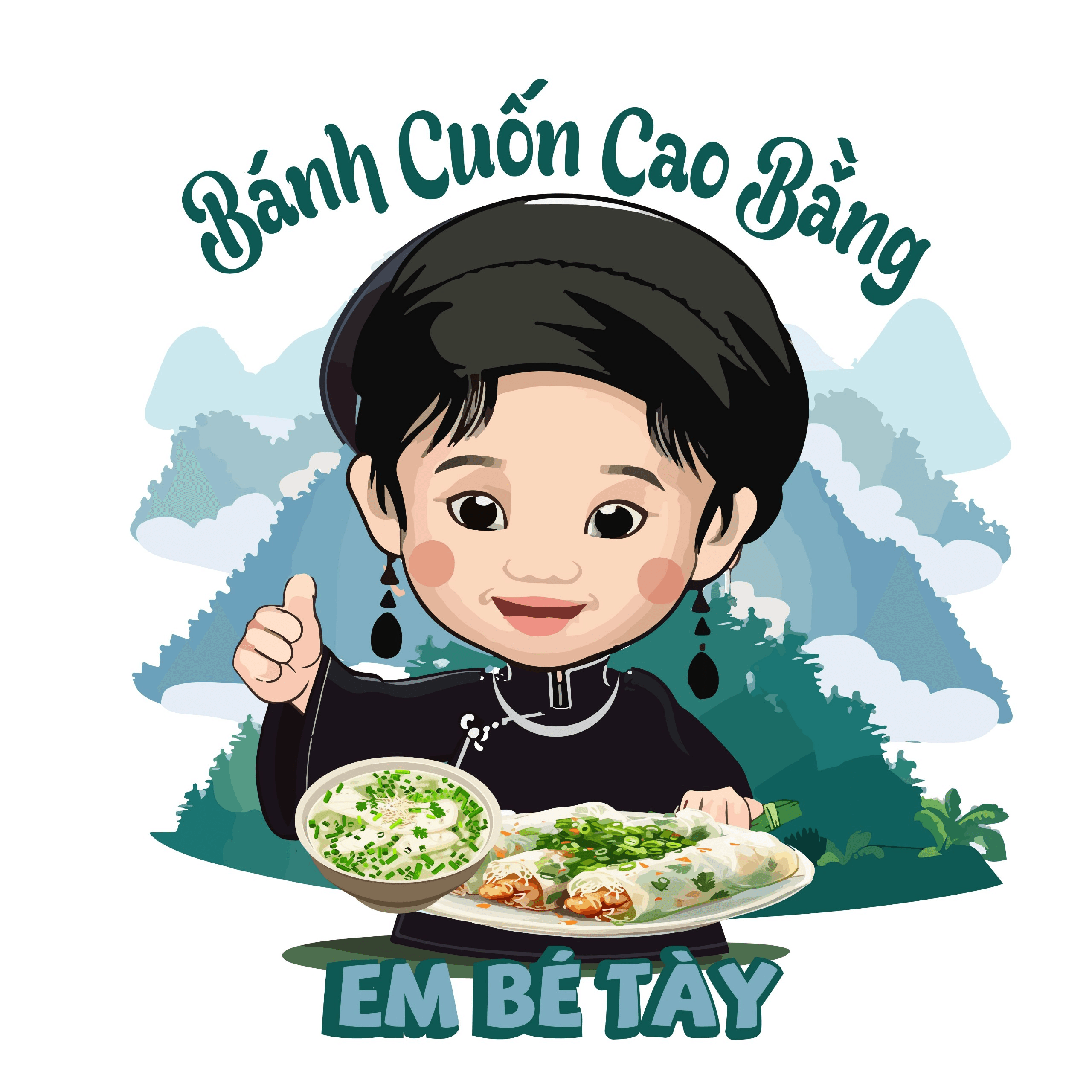 Hình ảnh Em Bé Tày - Bánh Cuốn Cao Bằng - Nguyễn Oanh