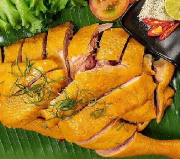 Hình ảnh  Gà Ủ Muối Hoa Tiêu & Chân Gà Sốt Thái - Đường 24