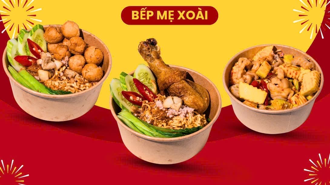 Hình ảnh Bếp Mẹ Xoài - Mì Trộn & Chân Gà Sốt Thái - Đường 385