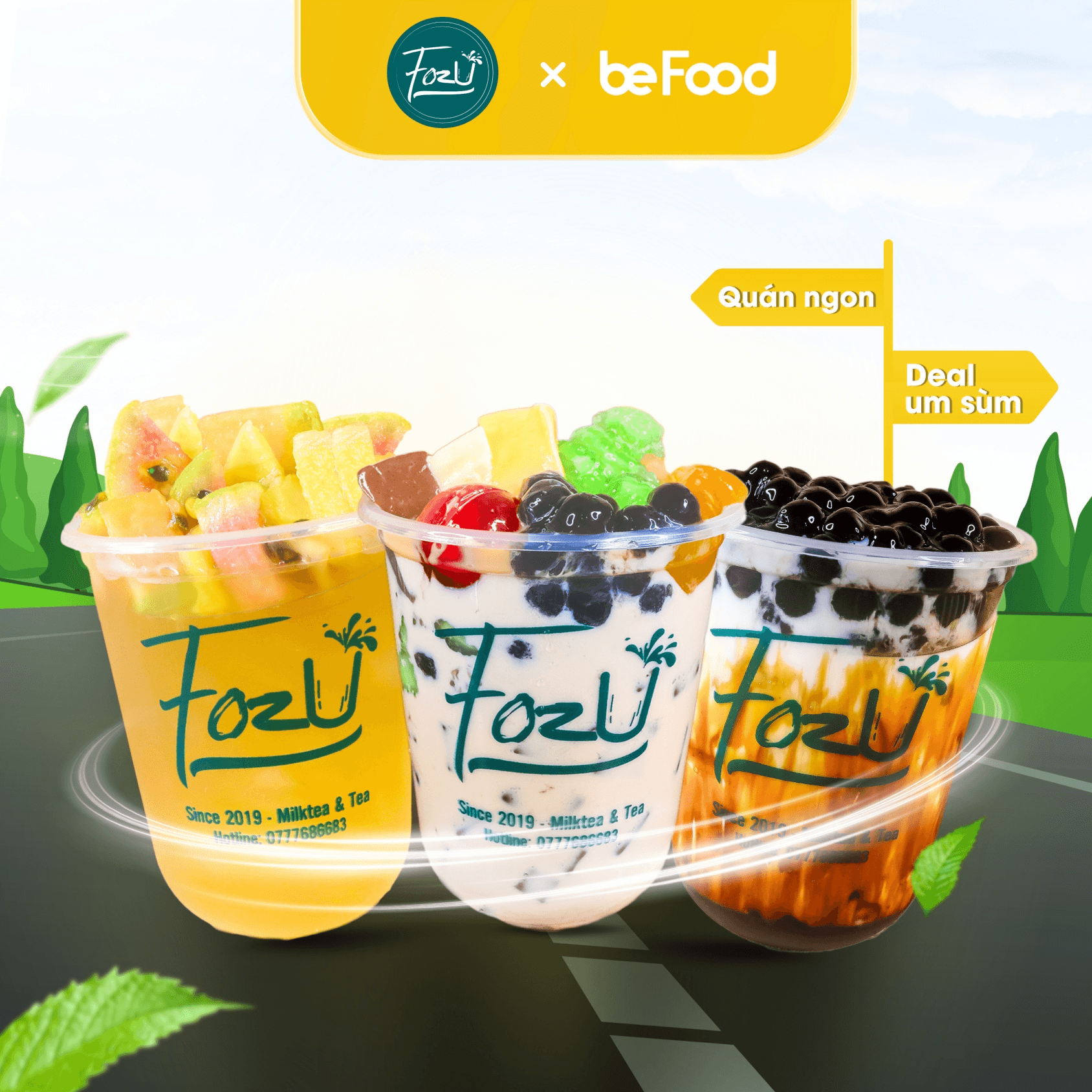 Hình ảnh Trà Sữa Fozu Go - Thạch Lam
