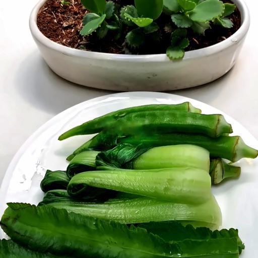 Hình ảnh Rau luộc thập cẩm