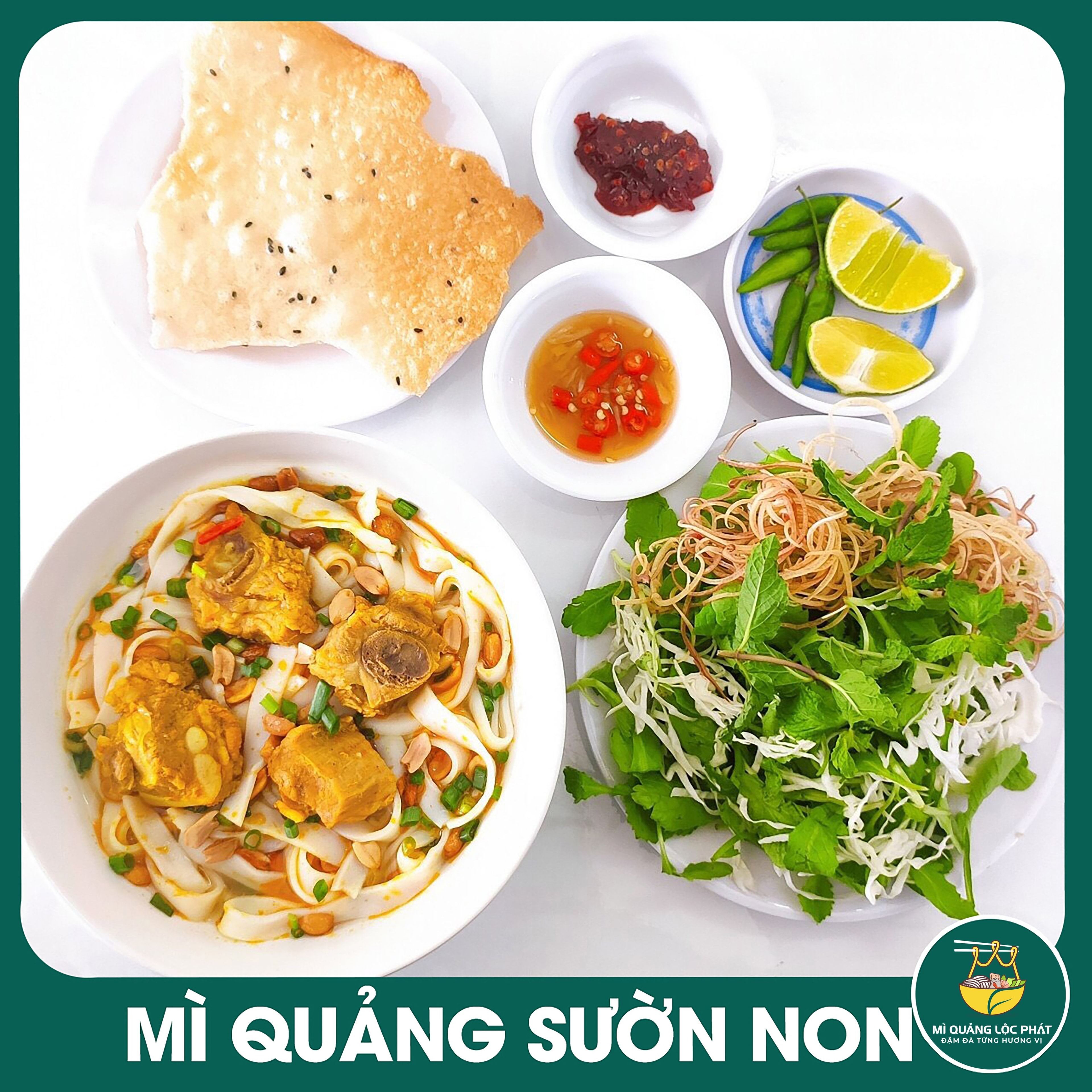 Hình ảnh Mì Quảng Sườn
