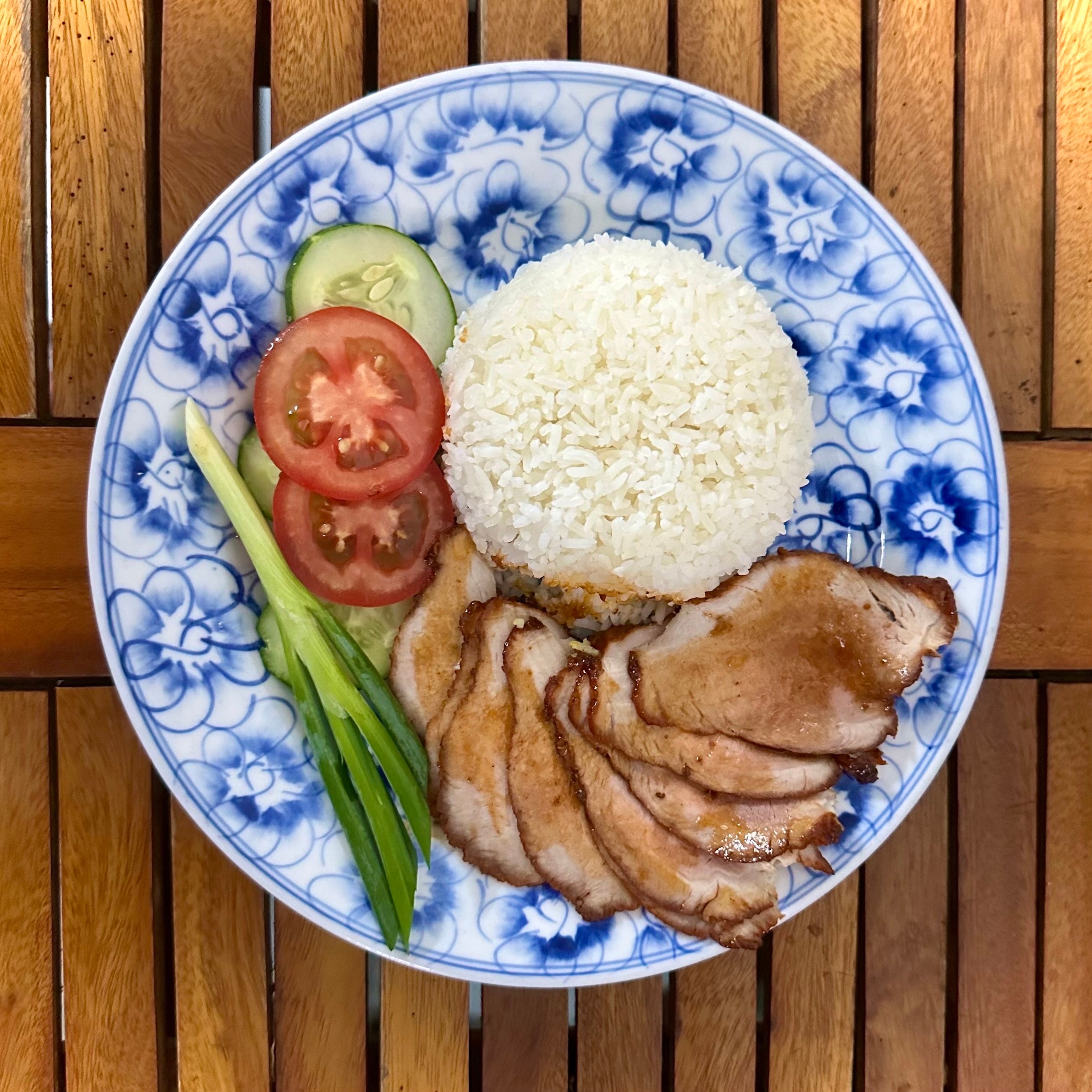 Hình ảnh Cơm thịt khìa xá xíu