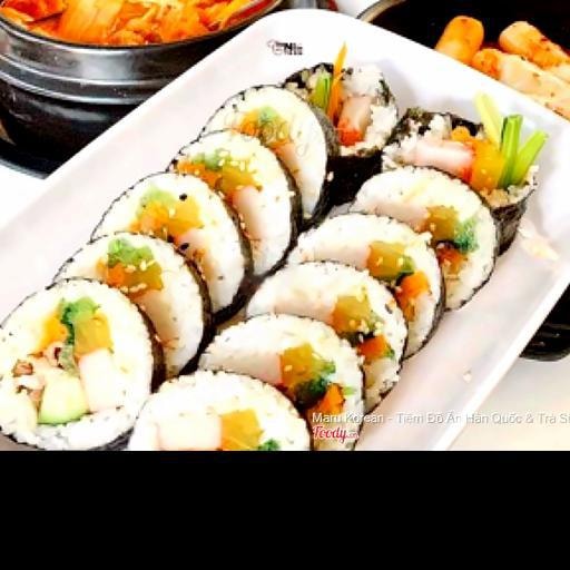Hình ảnh Kimbap chả cá
