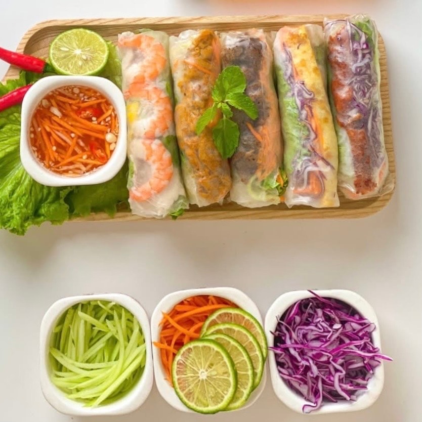 Hình ảnh Set 5 mix vị: tôm, tôm thịt, bò xào, nha trang, bắp giò heo