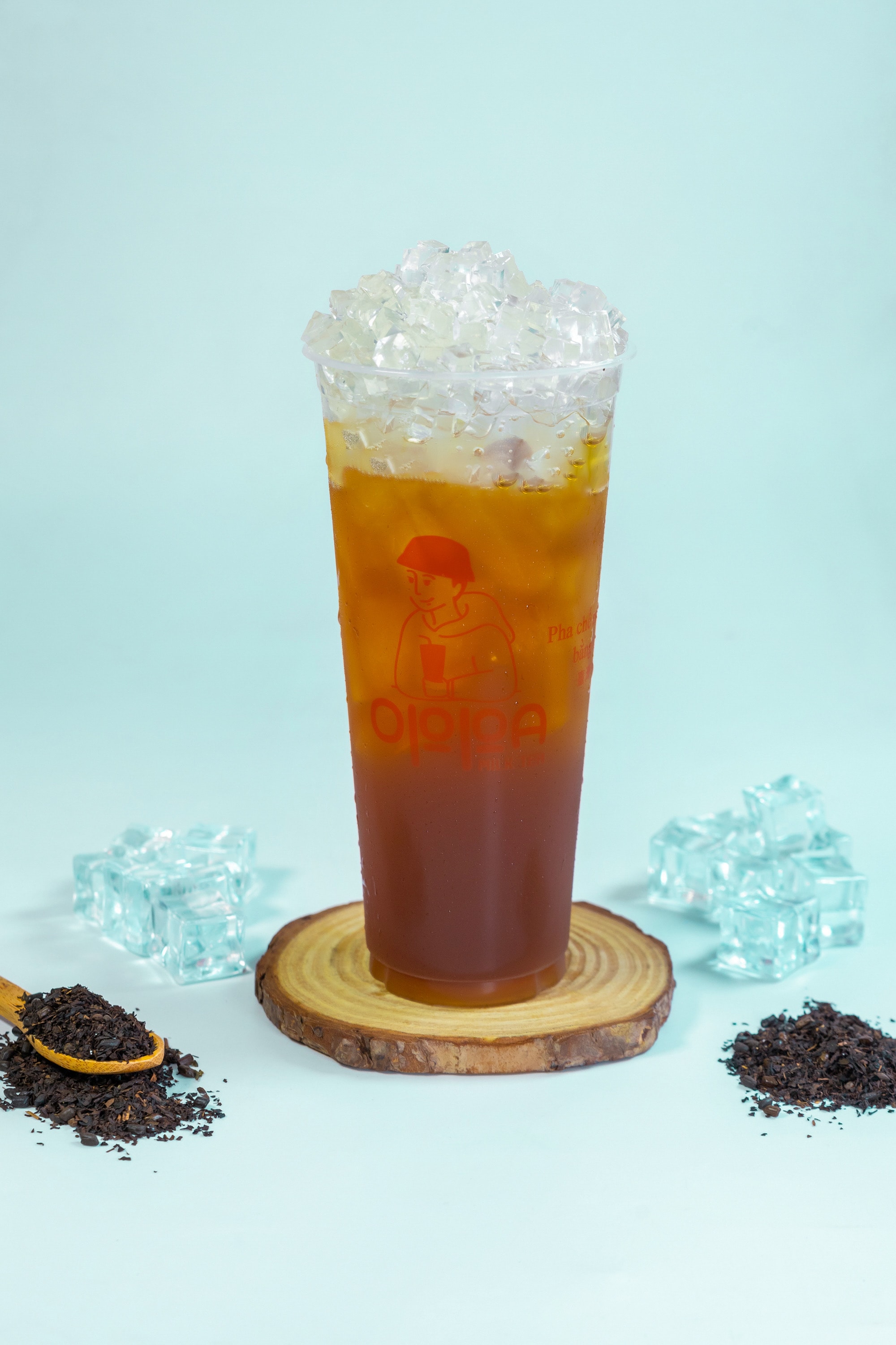Hình ảnh Hồng Trà Cà Phê Đào (Best Seller)