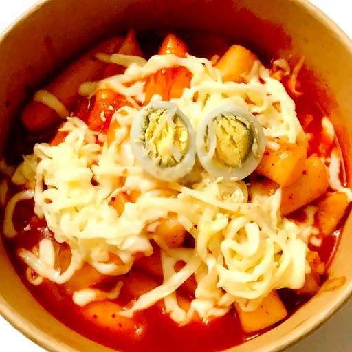 Hình ảnh Tokbokki chả cá Phomai