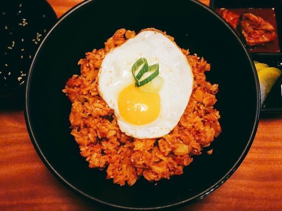 Hình ảnh cơm chiên kim chi