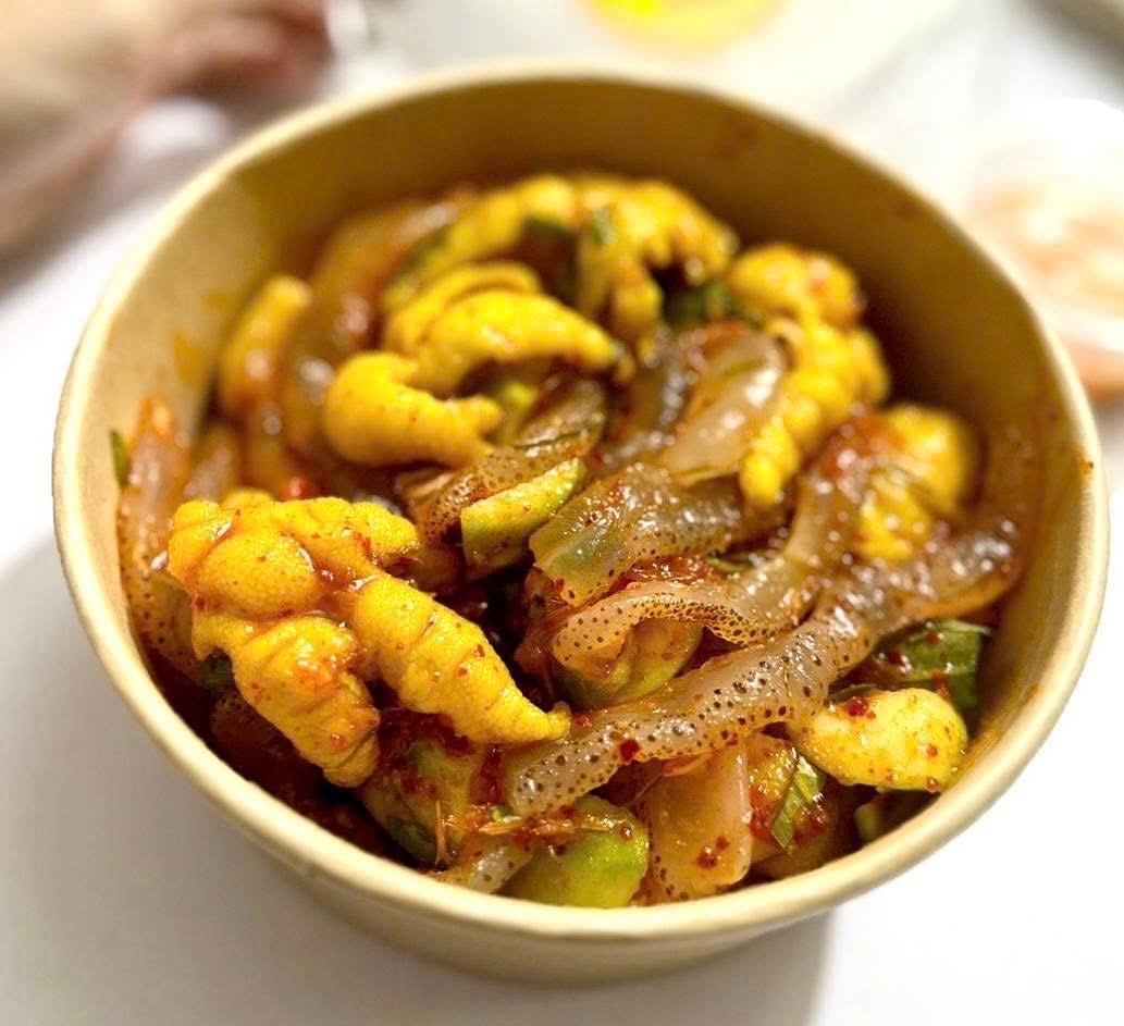 Hình ảnh Chân gà mix thân sứa