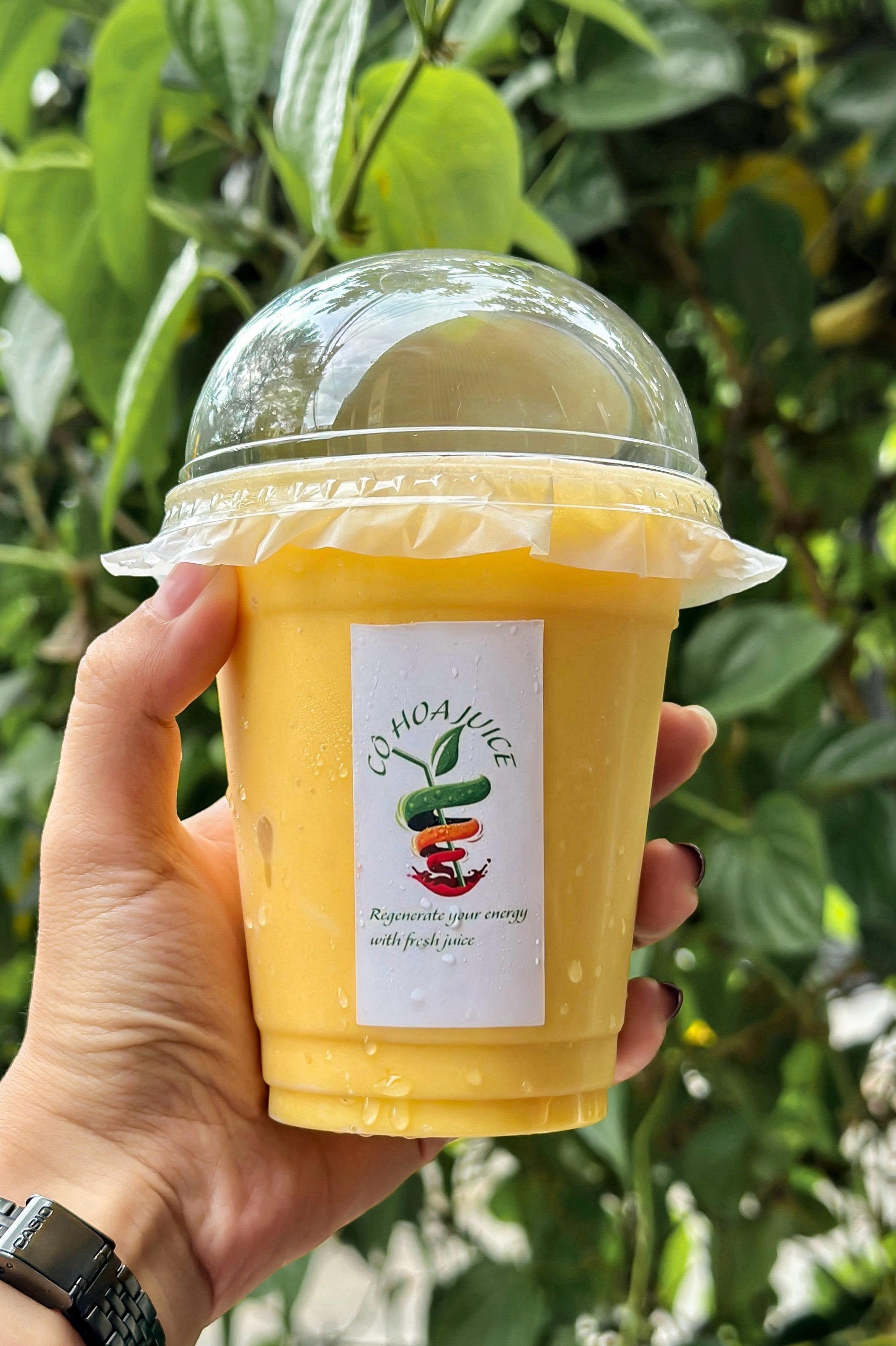 Hình ảnh Sinh tố xoài - chuối