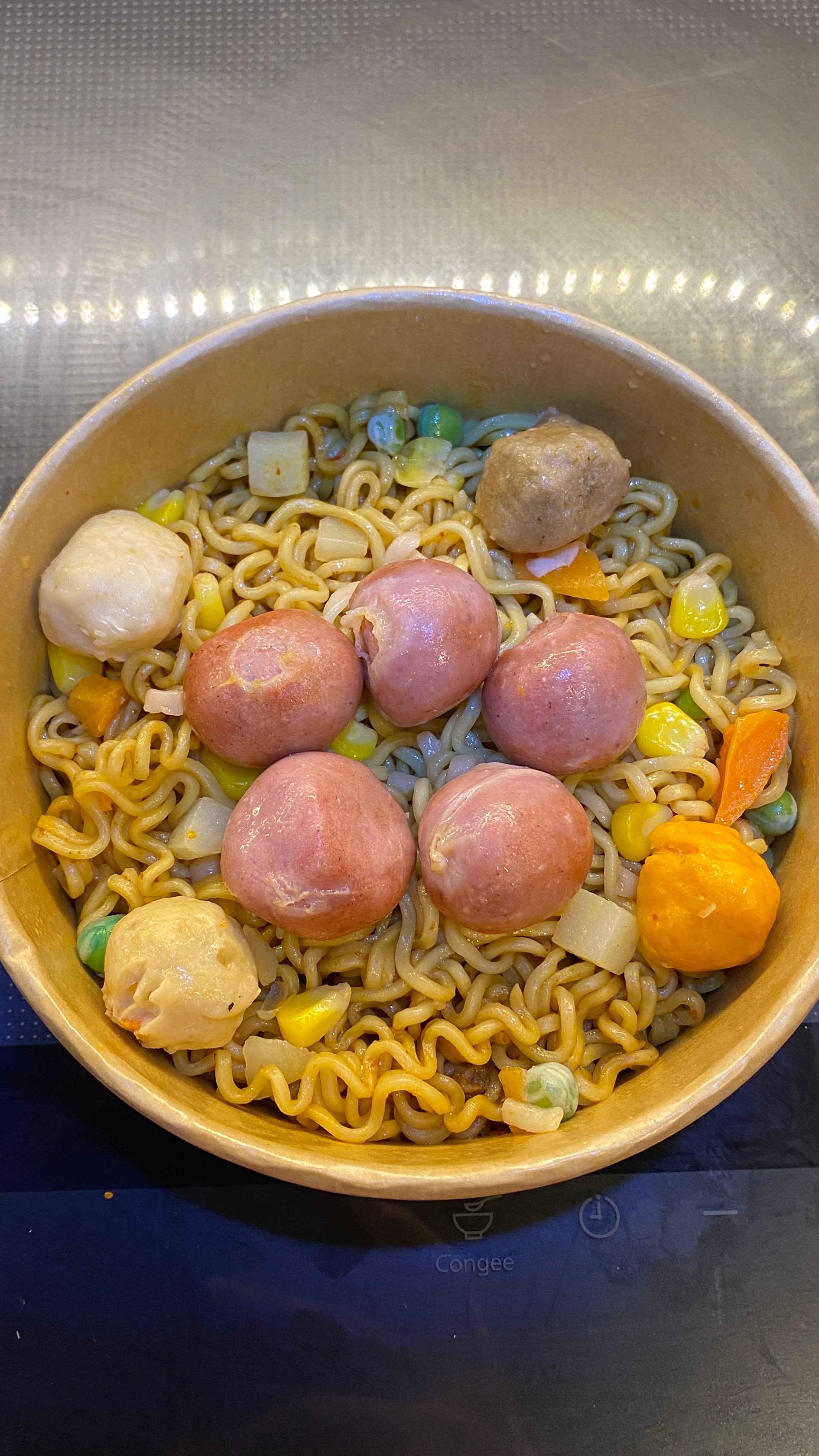 Hình ảnh Mì indo rau củ hồ lô