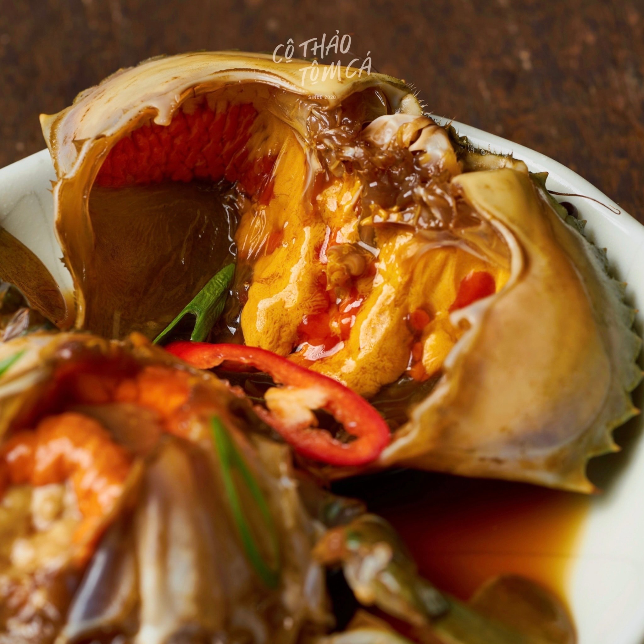 Hình ảnh Cua gạch ngâm tương - 2 con