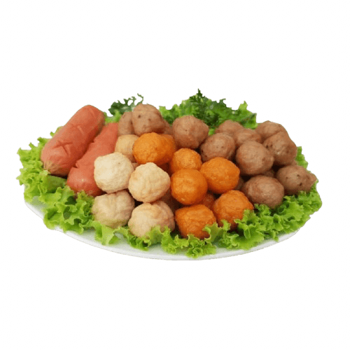 Hình ảnh combo viên chiên vừa