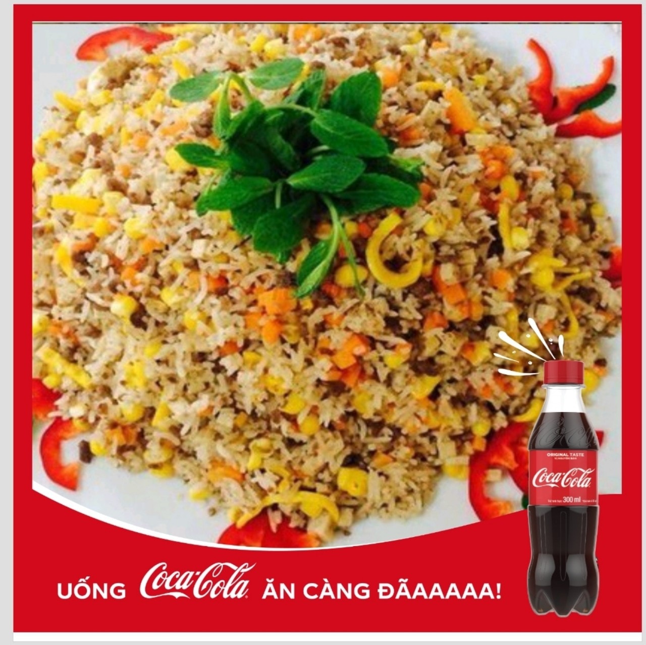 Hình ảnh Cơm Rang Thập Cẩm - Coca