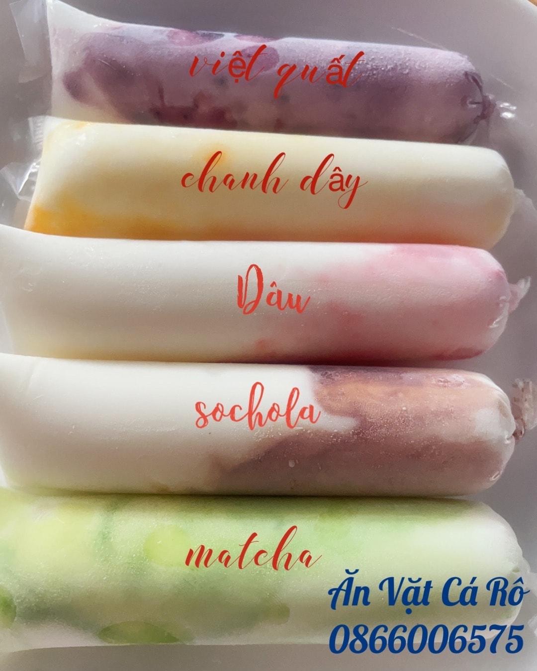 Hình ảnh Set 10 bịch sữa chua mix vị