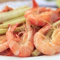 Hình ảnh tôm hấp xã 3con 