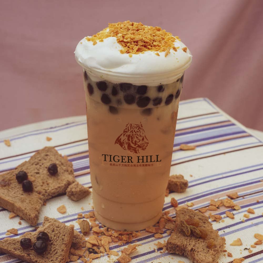 Hình ảnh Socola kem dừa nướng trân châu đường đen