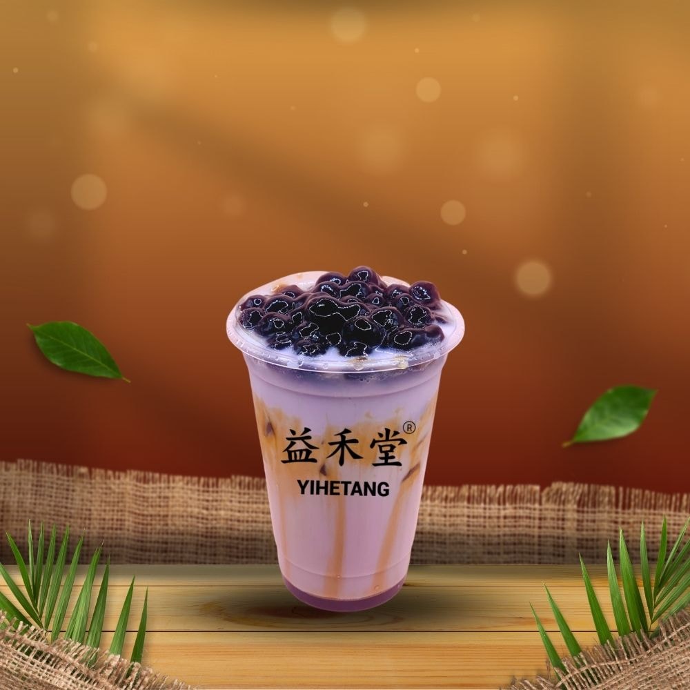 Hình ảnh Khoai Tím Trân Châu Đường Đen Yihetang