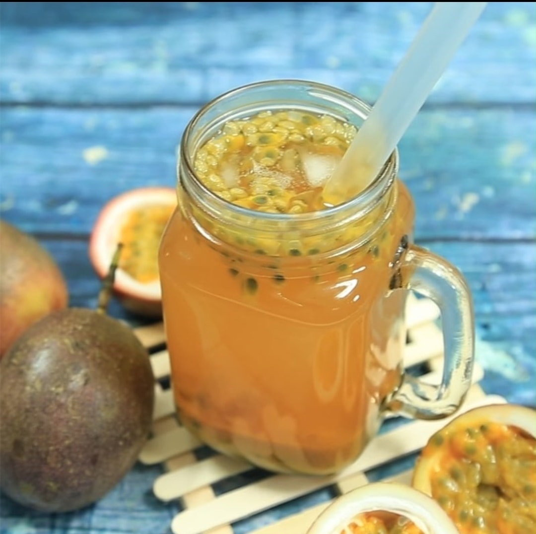 Hình ảnh trà chanh leo