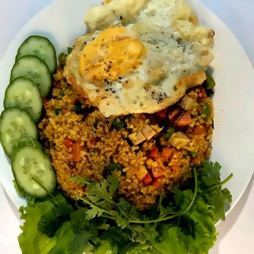 Hình ảnh Cơm chiên trứng ốp la