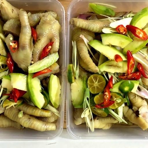 Hình ảnh Chân gà sả ớt