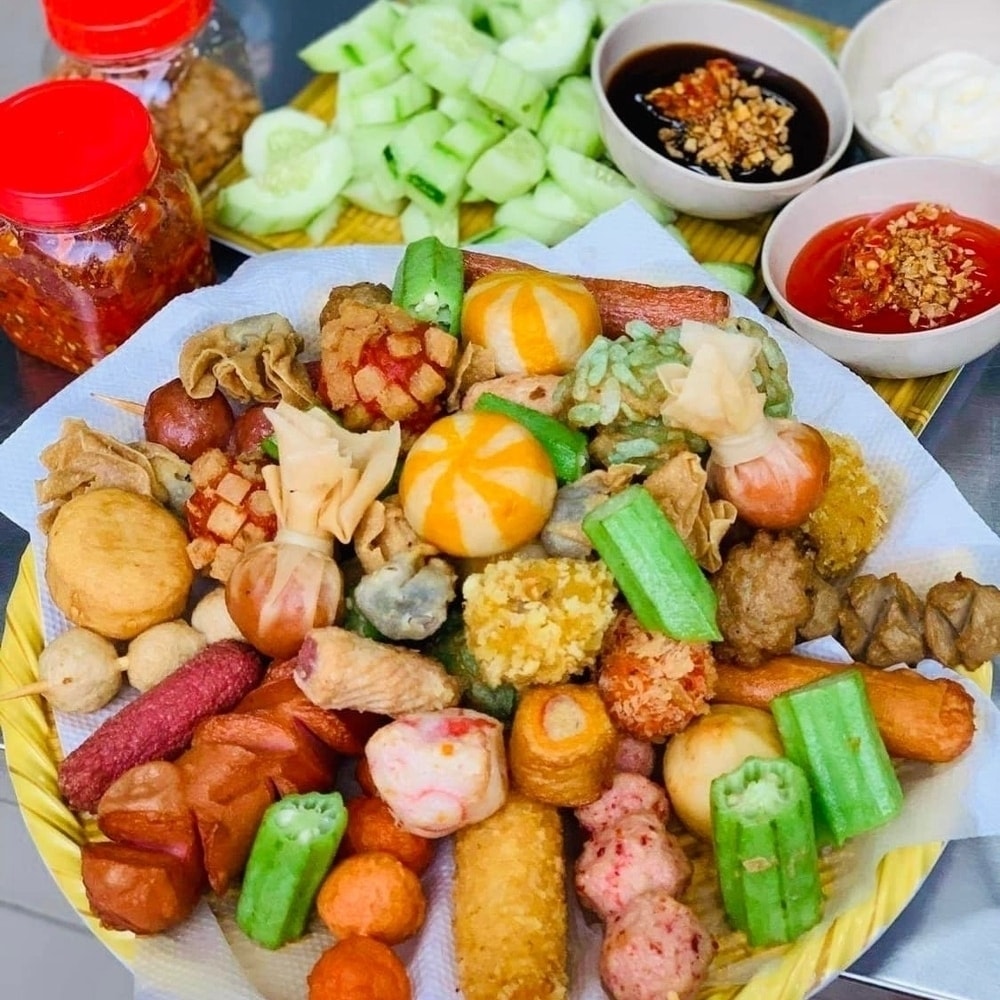 Hình ảnh Ốc nhồi hải sản giòn sừng sựt 3 viên