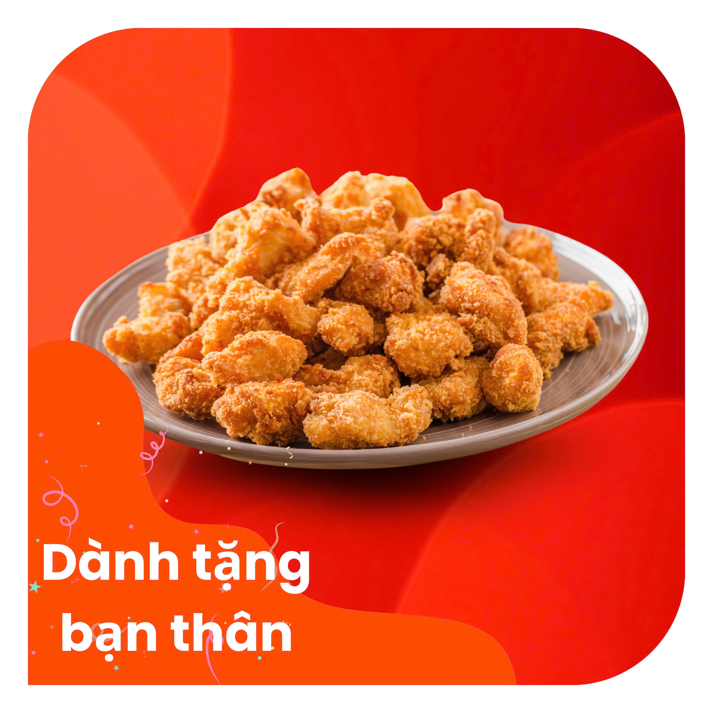 Hình ảnh Gà popcorn x100g