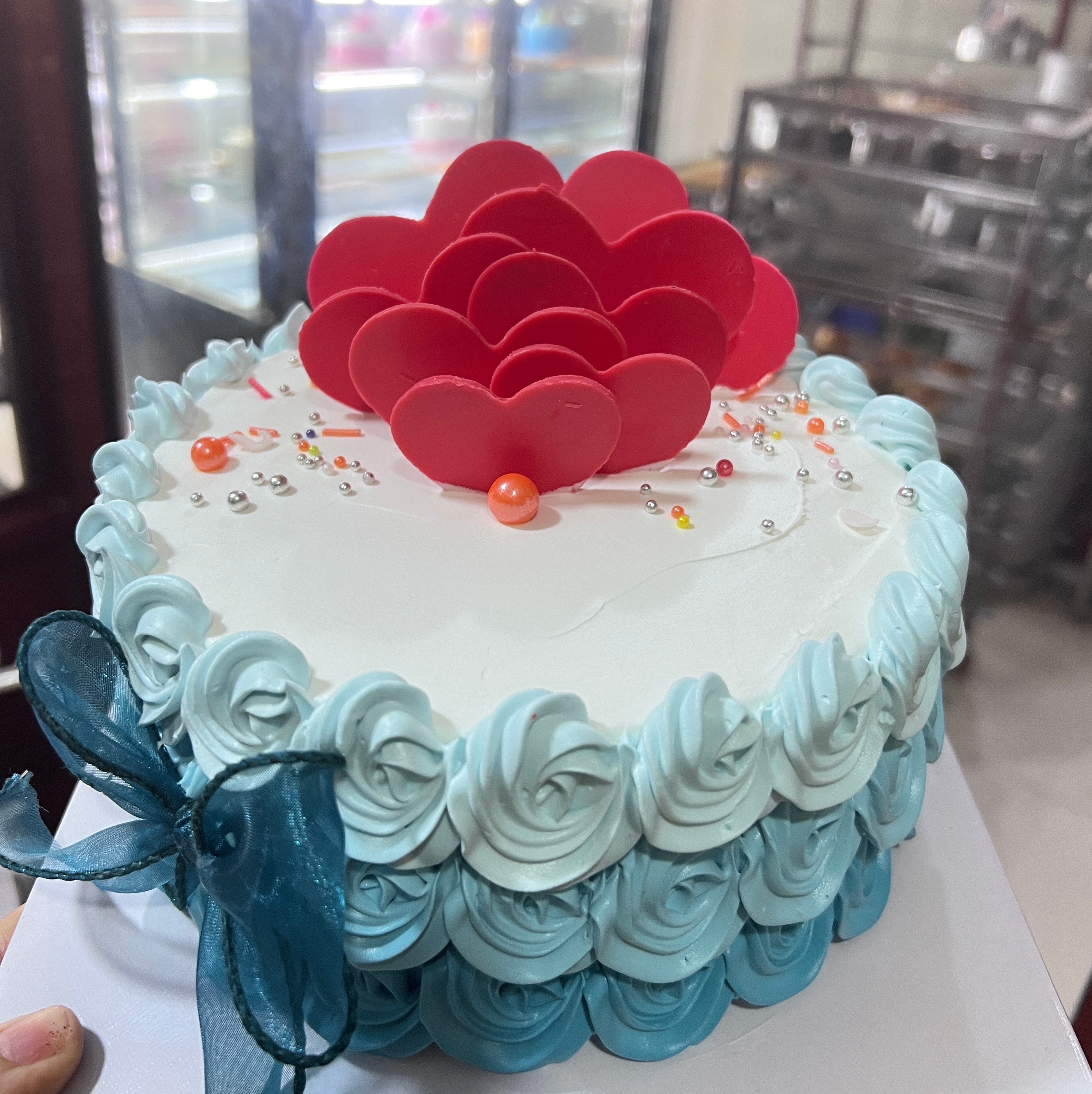 Hình ảnh Bk xanh dương trái tim 