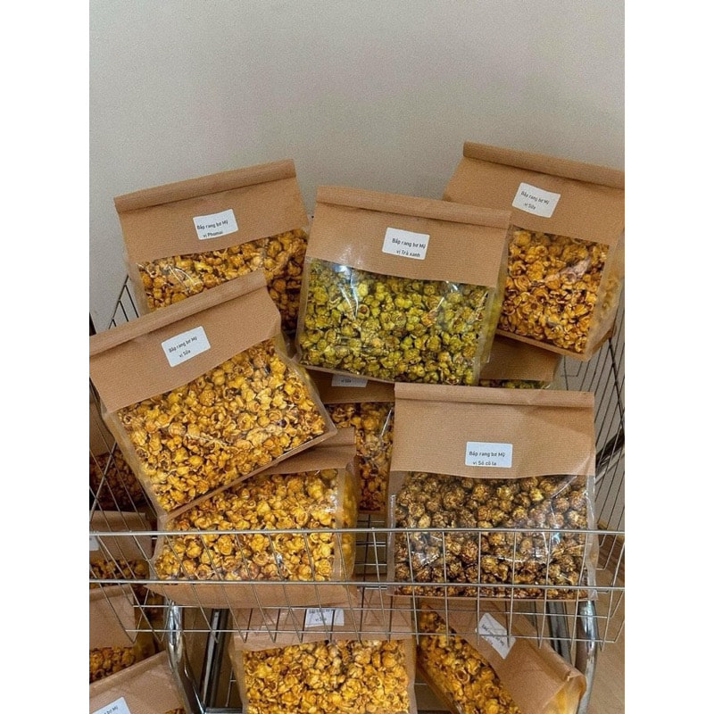 Hình ảnh Bắp Mỹ  mix nhiều vị 500gr