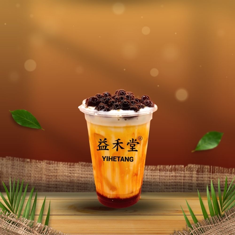 Hình ảnh Sữa Tươi Trân Châu Đường Đen Yihetang