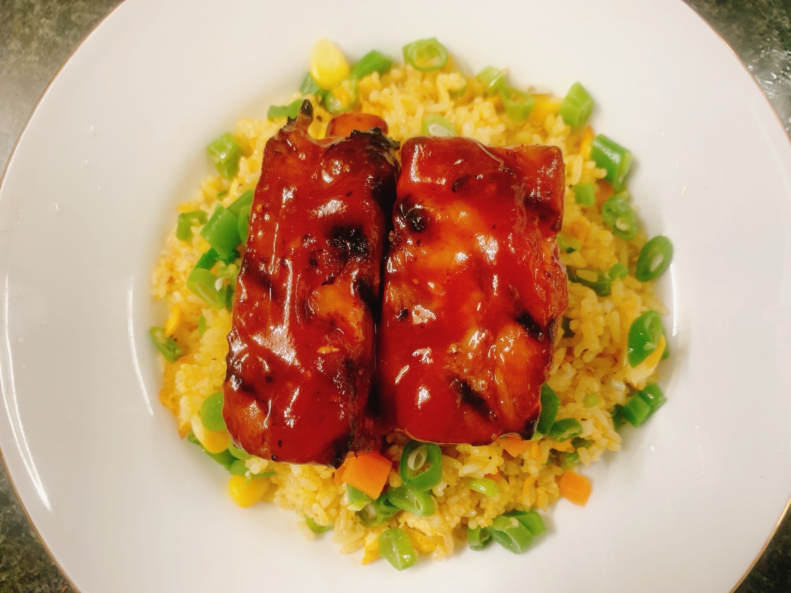 Hình ảnh Cơm sườn BBQ