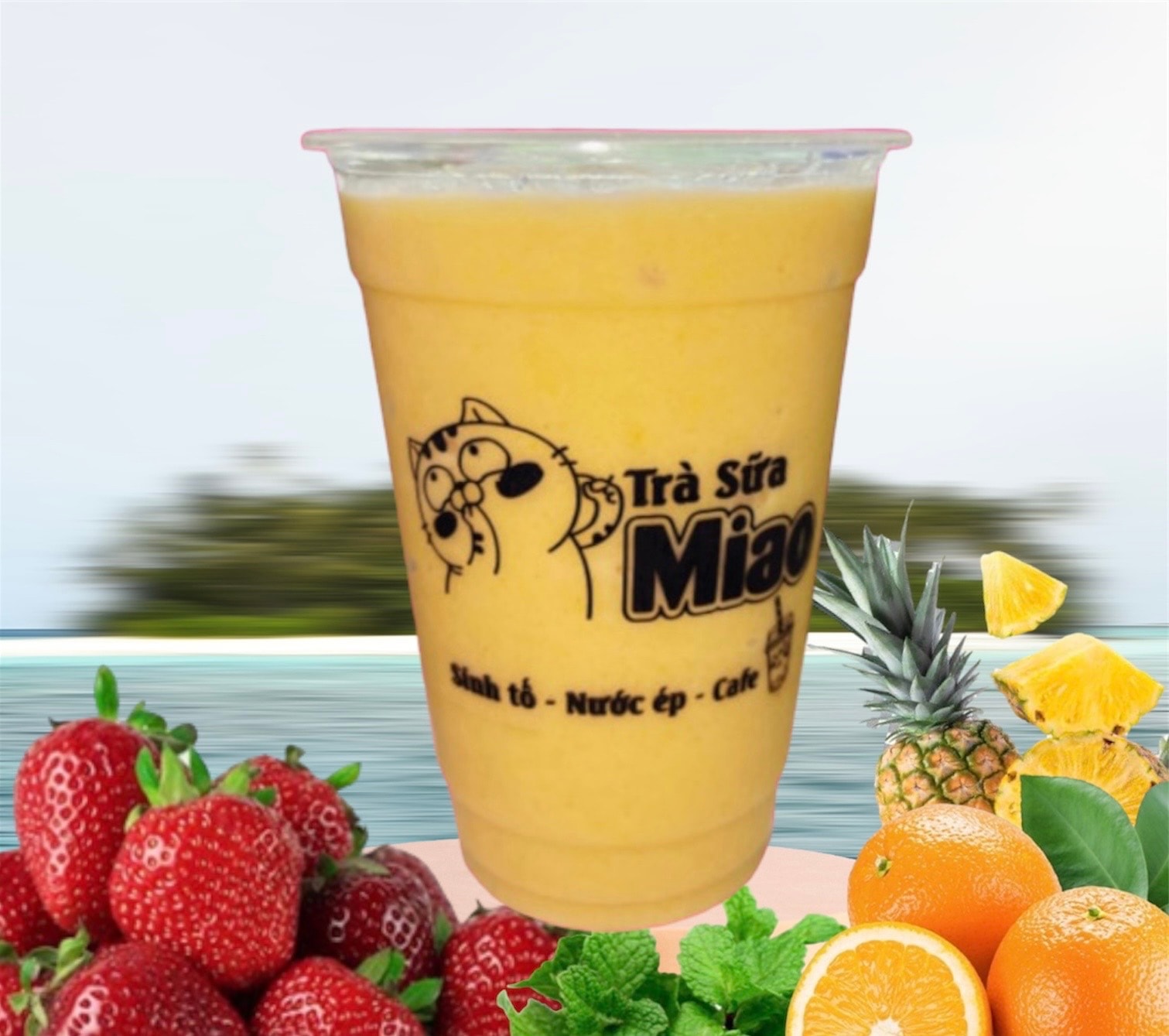 Hình ảnh Sinh Tố Đào