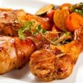 Hình ảnh Gà tắm mắm tỏi